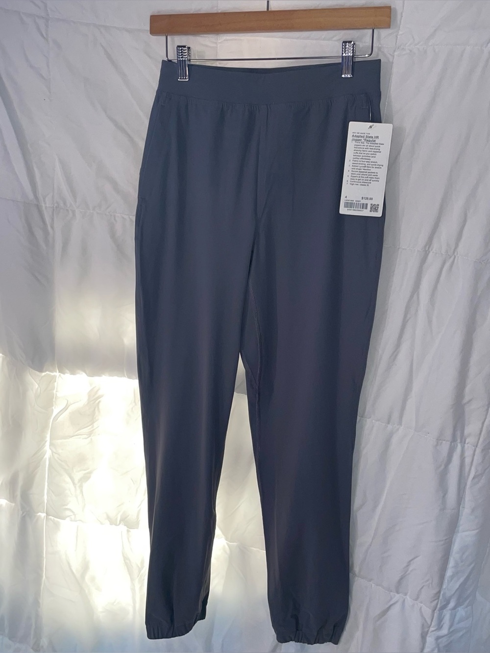 NWT Lululemon Adapted State High-Rise Jogger *Regular 28" - Gray / Size 4